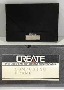 210420A☆ CREATE PRO-LAB CREATE FOR CREATIVE PROFESSIONALS AONPOSING FRAME 木製フレーム ♪配送方法＝ヤフネコ宅急便♪