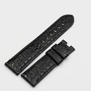 1円 良品 パネライ 純正ベルト ブラックカラー 22ｍｍ用 メンズ腕時計用 TCY 腕時計 2000000 NSK