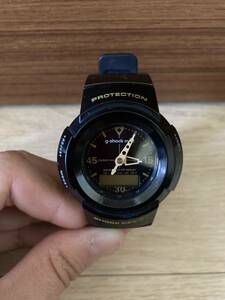 BEAMS BOY購入 g-shock mini アナログ腕時計 黒×金 ジーショックミニ
