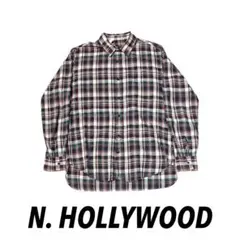 N. HOLLYWOOD コットンチェックシャツ