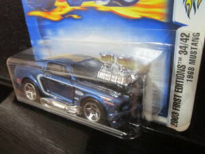 ■□Ford Mustang 1968　ムスタング 2003FE OLD HOT WHEELS　未開封□■