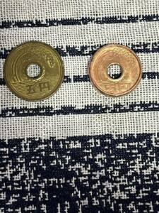『エラーコイン』5円硬貨　市場出回り流通硬貨 
