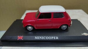 スケール 1/43 MINICOOPER ！ イギリス 世界の名車コレクション！ デル プラド カーコレクション！ 左ミラー欠落。