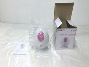 H1-005■美顔器 スチーマー EGG FACIAL STEAMER 美容機器 NTFS-528 (100V/50Hz) ■未使用・アウトレット品