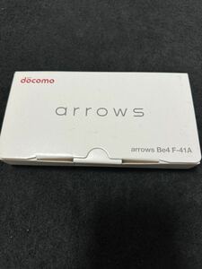 docomo arrows Be4 F-41A White simフリー 新品未使用品　