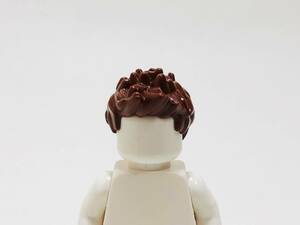 【新品未使用】レゴ　LEGO　ミニフィグ　ヘアー　ヘア　ツンツン　ブラウン　茶