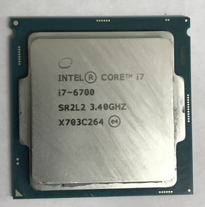 CPU インテル Core i7-6700 3.40GHz SR2L2 LGA1151 i7 第6世代 プロセッサー Intel Core i7 6700 中古動作確認済み