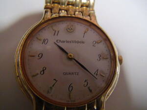 charles vogeleの腕時計１円ジャンクション 動作未確認