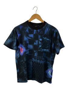 LOUIS VUITTON◆Tシャツ/XS/コットン/NVY/総柄/RM212M DT3 HLY15W