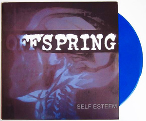 廃盤 EP レコード ★ 青盤 1994年 UK オリジナル盤 ★ Offspring オフスプリング/ SELF ESTEEM ★ オルタナティブ パンク メロコア