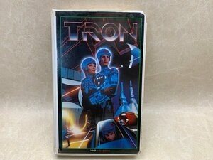 中古VHS トロン TRON スティーブン・リズバーガー ジェフ・ブリッジスUS盤　ビデオテープ 122VS　YAD445