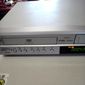 Victor ビクター HR-DV5　DVDプレーヤー VHSビデオカセットレコーダー 　通電確認　現状品