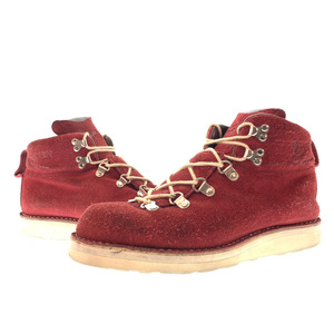 ▲ DANNER ダナー THREE WOOD スリーウッド 別注 MOUNTAIN TRAIL BOOTS マウンテン トレイル ブーツ RED SUEDE レッドスウェード 104