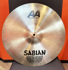 SABIAN AA Rock Crash 18インチ 割れ無し中古品！！