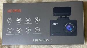 ②長期在庫新品未使用 前後同時撮影ドライブレコーダー/AUTOWOEL F8N Dash Cam