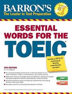 [A01372374]Essential Words for the TOEIC with MP3 CD Lougheed Ph.D.， Lin
