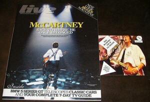 PAUL McCARTNEY/THE MAIL ON SUNDAY JAN 17 2010/新品洋書+CD!!