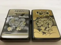 金銀 雲中龍Zippo