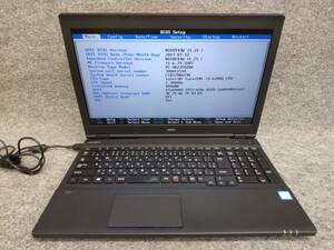 NEC VersaPro VK23TX i5-6200U Bios確認 ジャンク 丁番破損 151A