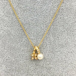 MIKIMOTO　ミキモト　パールネックレス　K18　重量4.7g【CDAX4043】