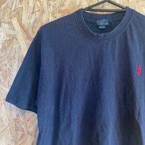 [KWT4330] POLO by RALPH LAUREN 半袖Tシャツ メンズ ネイビー M ポス