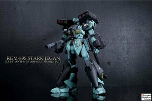 1/100 MG RGM-89S スタークジェガン②/STARK JEGAN■機動戦士ガンダムUC■プレミアムバンダイ限定商品【塗装/完成品】