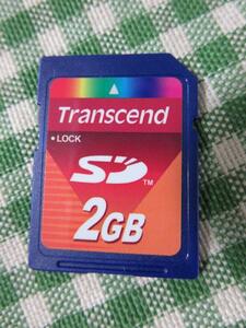 Transcend SDメモリカード 2GB