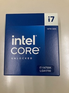 intel Core i7-14700K 第14世代 CPU 新品未使用未開封品 