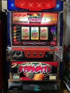 ４号機 裏　IGT ダイナマイト　混合連ver　コイン不要機付　おまけでノーマル基板付き　レア レトロ 　