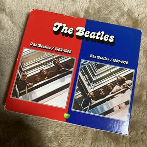 4CD-BOX ビートルズ 紙ジャケ限定盤 The Beatles 1962-1966/1967-1970 UK&EU輸入盤 赤盤 青盤