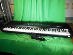 yh231103-015Z KORG SP-280 コルグ 電子ピアノ キーボード 通電確認済み 動作確認済み 完動品 中古品 音楽 鍵盤楽器 ダンパーペダル付属