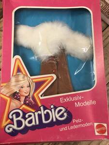 ヴィンテージバービー☆イタリア限定　Exklスエード＆ファ―コート　セット☆ITALY EXCLUSIVE、vintage barbie