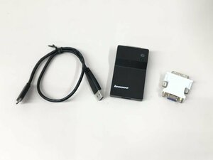 Lenovo USB 3.0 to DVI/VGI Monitor Adapter AN9017D1 中古品 (管：2A2-M1）