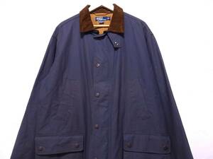 90s Ralph Lauren ラルフローレン バブアービューフォート型 オイルドジャケット/ビンテージ40s50s60s70s80s USA製 1st リーバイス RRL B-3