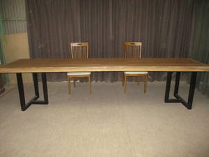 Y062■　アフリカンチーク　豪華　テーブル　板　　ローテーブル 　ダイニング　 カウンター　 座卓 天板 　無垢　一枚板　