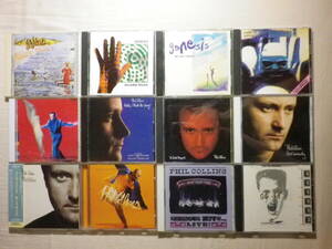 『Genesis 関連CD12枚セット』(Peter Gabriel,Phil Collins,Mike＋The Mechanics,Foxtrot,Invisible Touch,Security,Us,But Seriously)