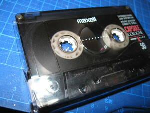 使用済み　中古　 カセットテープ　日立Maxell　CAPSULE　COLOGNE　Type2　ハイポジ　50分 1本 No.52　爪あり