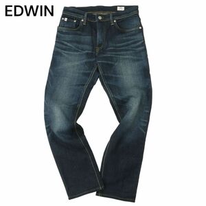 EDWIN エドウィン ED32 USED加工★ ストレッチ デニム パンツ ジーンズ Sz.27　メンズ 日本製　A4B00404_1#R