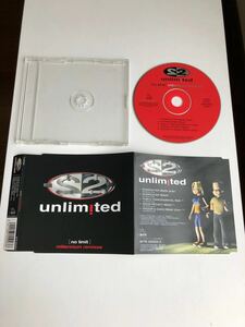 【非売品】【美品】2 unlimited no unlimited millennium remixes 5曲収録【送料スマートレター180円】激レア 希少 貴重