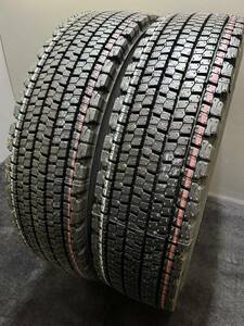 新品 225/80R17.5 123/121L BRIDGESTONE/W900 23年製 スタッドレス 2本 ブリヂストン トラックタイヤ (南9)