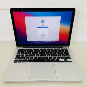  MacBook Pro 　(Retina, 13インチ, Late 2013) 　i5 　8GB 256GB 　i17802 　80サイズ発送