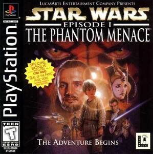 海外限定版 海外版 プレイステーション スター・ウォーズ エピソード1/ファントム・メナス Star Wars Phantom Menace Play Station