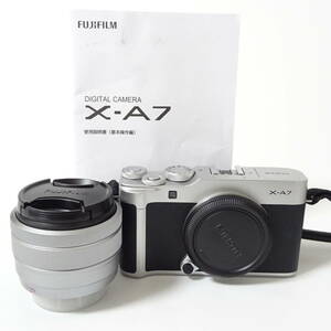 富士フイルム X-A7 ミラーレス一眼カメラ/15-45mmレンズ他セット FUJIFILM 動作未確認 ジャンク品 60サイズ発送 KK-2631156-098-mrrz