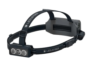 レッドレンザー(LED LENSER) LEDヘッドライト NEO9R（充電タイプ） Black/Gray 【全国一律送料無料】 高輝度 ヘッドランプ 防滴 防水 IP54