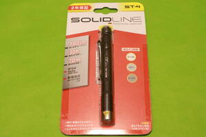 LEDLENSER キーライト Solidlineシリーズ LEDLENSER ST4 IP54 180lm 単4形アルカリ乾電池2本用 502209 (3)