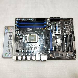 【中古パーツ】BIOS確認のみ、MSI P55-SD50 マザーボード　LGA1156 ■MB1077