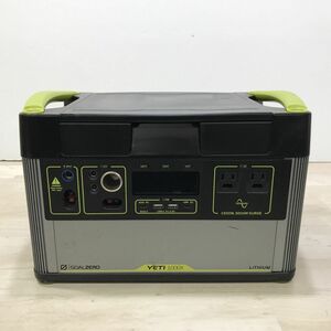 GOAL ZERO Yeti 1000X（120V）Power Station ゴールゼロ ポータブル電源 アウトドア キャンプ 災害 非常用電源[C3338]