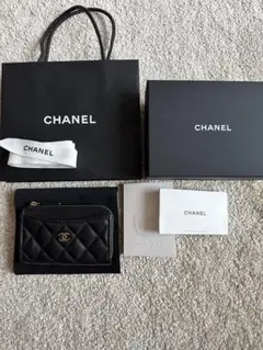 シャネル CHANEL フラグメントケース カードケース ミニウォレット 財布