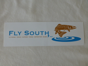 FLY SOUTH ステッカー FLY SOUTH FLY FISHING フライフィッシング トラウト Nashville テネシー TENNESSEE USA