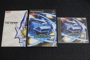 【送料込/ジャンク】PS2 ★グラディウスⅤ　初回生産版特典/購入特典付き　★コナミ